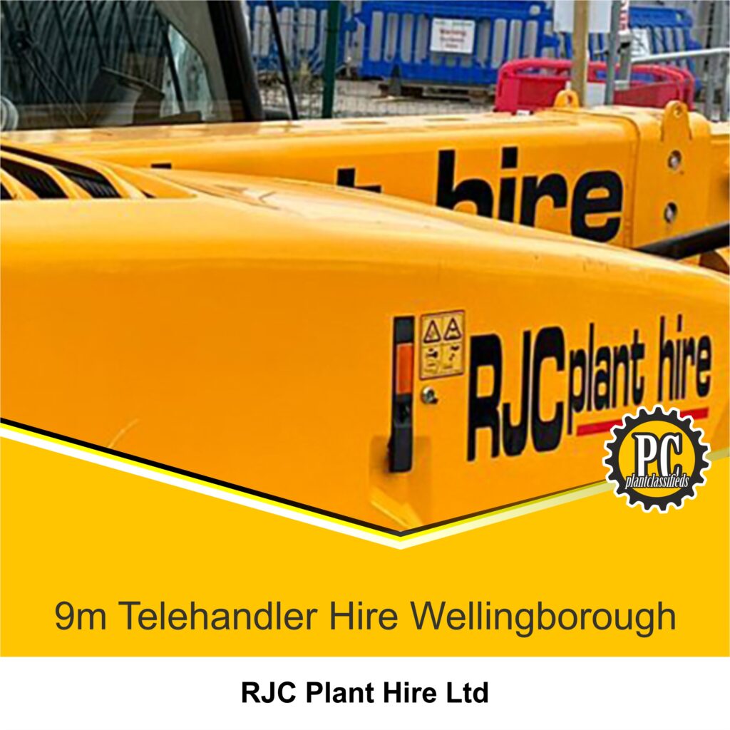 9m Telehandler Hire Wellingborough Full Range RJC Plant Hire Ltd