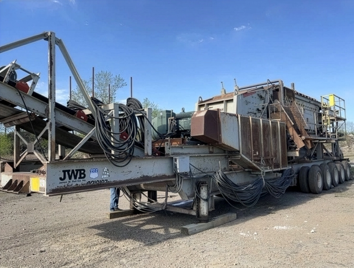 1991 Cedarapids 5048 Portable Impact Crusher & Screening Plant
