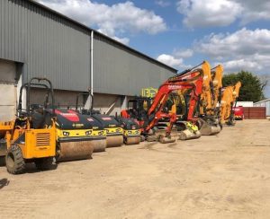 Trench Roller Hire Kettering Hawkes Plant