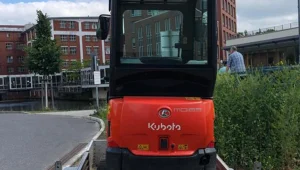 JW Clark Ltd Kubota digger