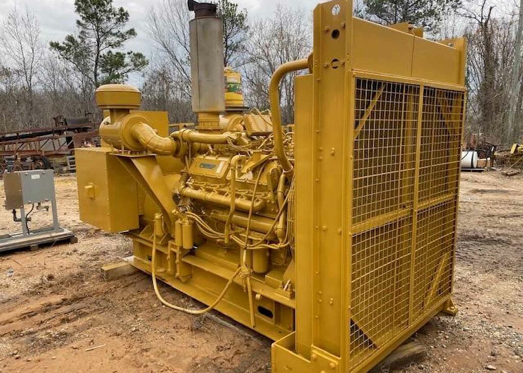 2000 CAT 635 KW Prime front side view.