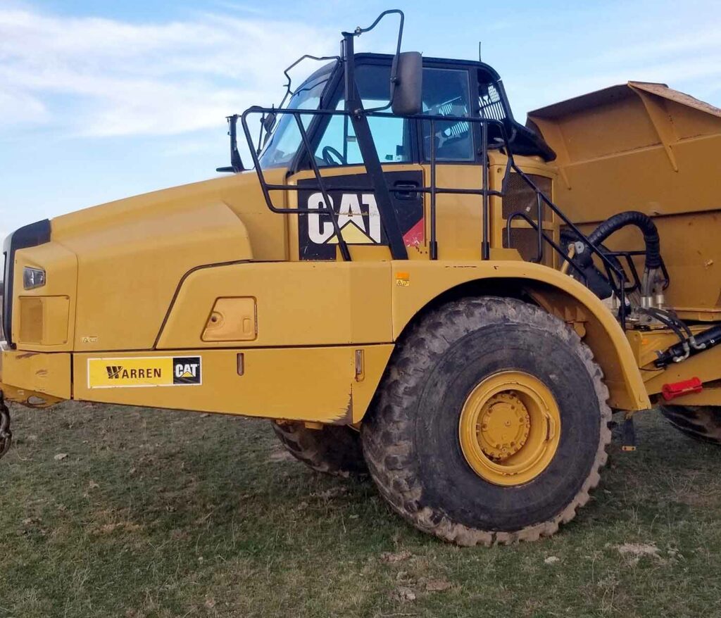 2016 CAT 745C Articulating Truck cab
