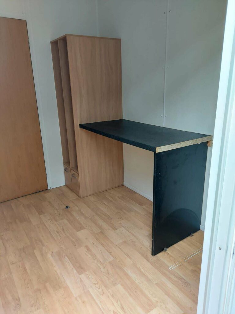 Site Accommodation units desk