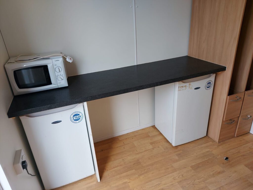 Site Accommodation units fridge