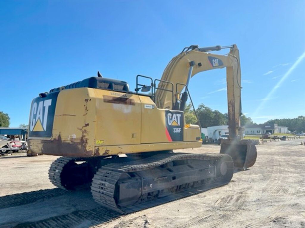 2016 CAT 336FL Excavator right rear view