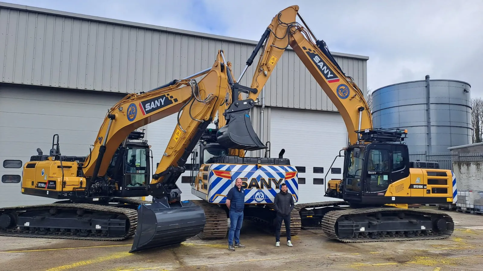 AG Wilson Adds SANY Excavators