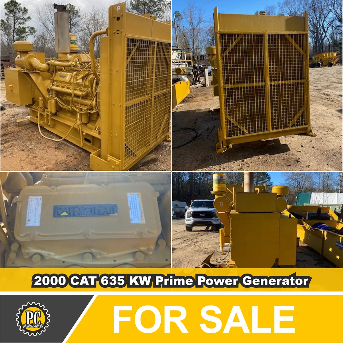 CAT 635 KW Prime Power Generator For Sale | PlantClassifieds Plant ...