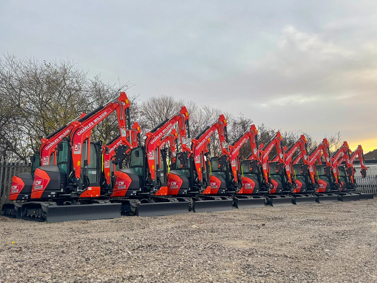 CW Plant Hire Adds To Kubota Excavator Fleet