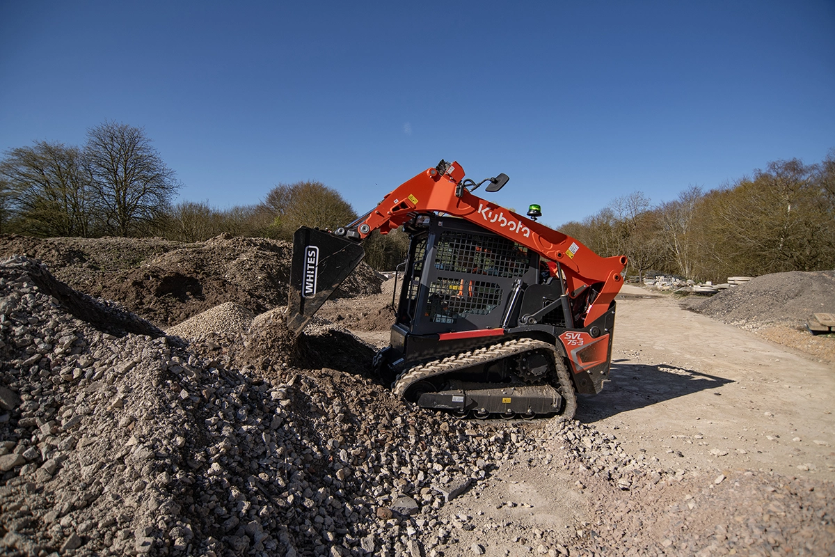 First Kubota Tracked Loader For DH Building Services