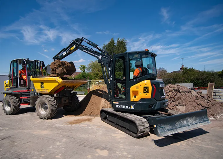 HD Hyundai HX48Az midi excavator