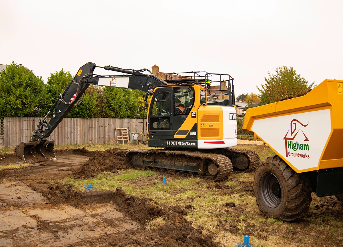 Higham Groundworks Adds Hyundai Excavator to Growing Fleet