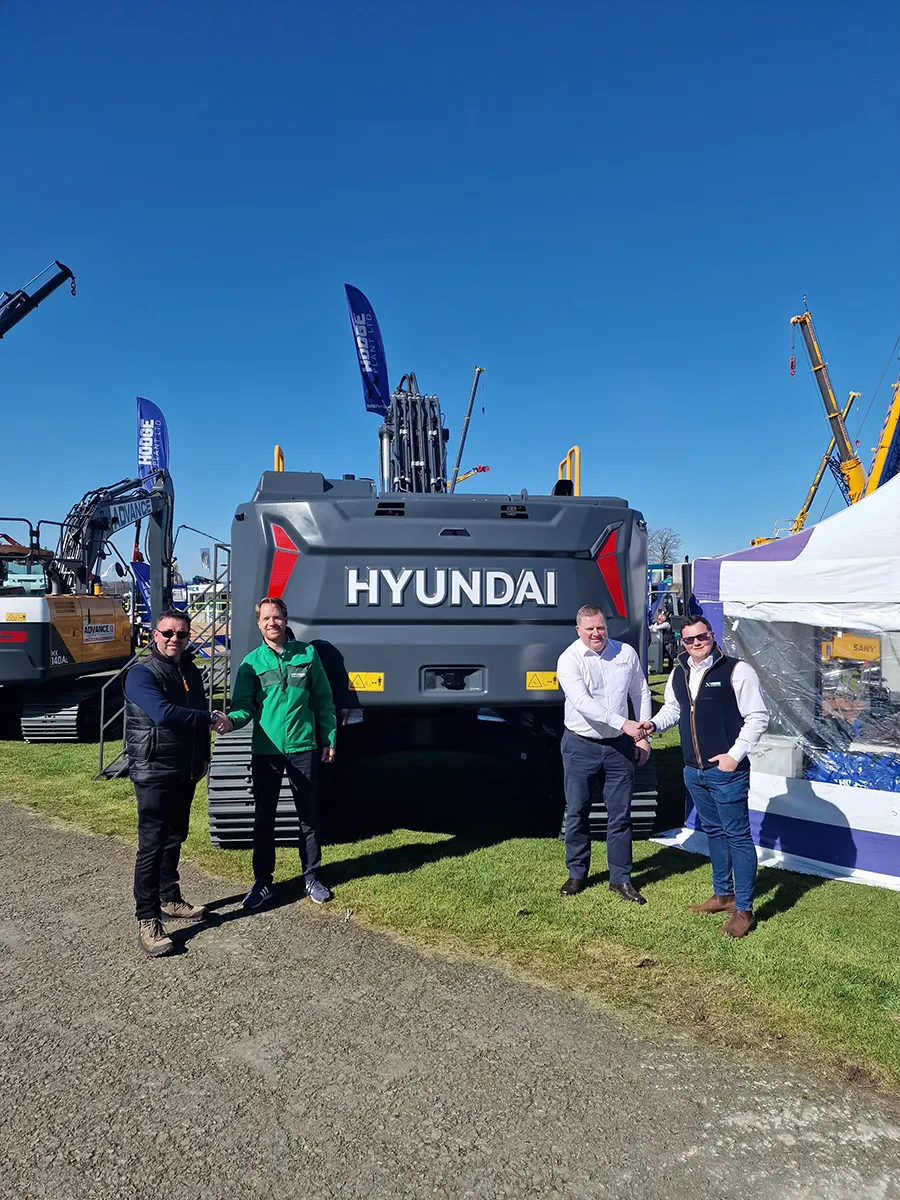 Hodge Plant Takes On Hyundai Across Scotland