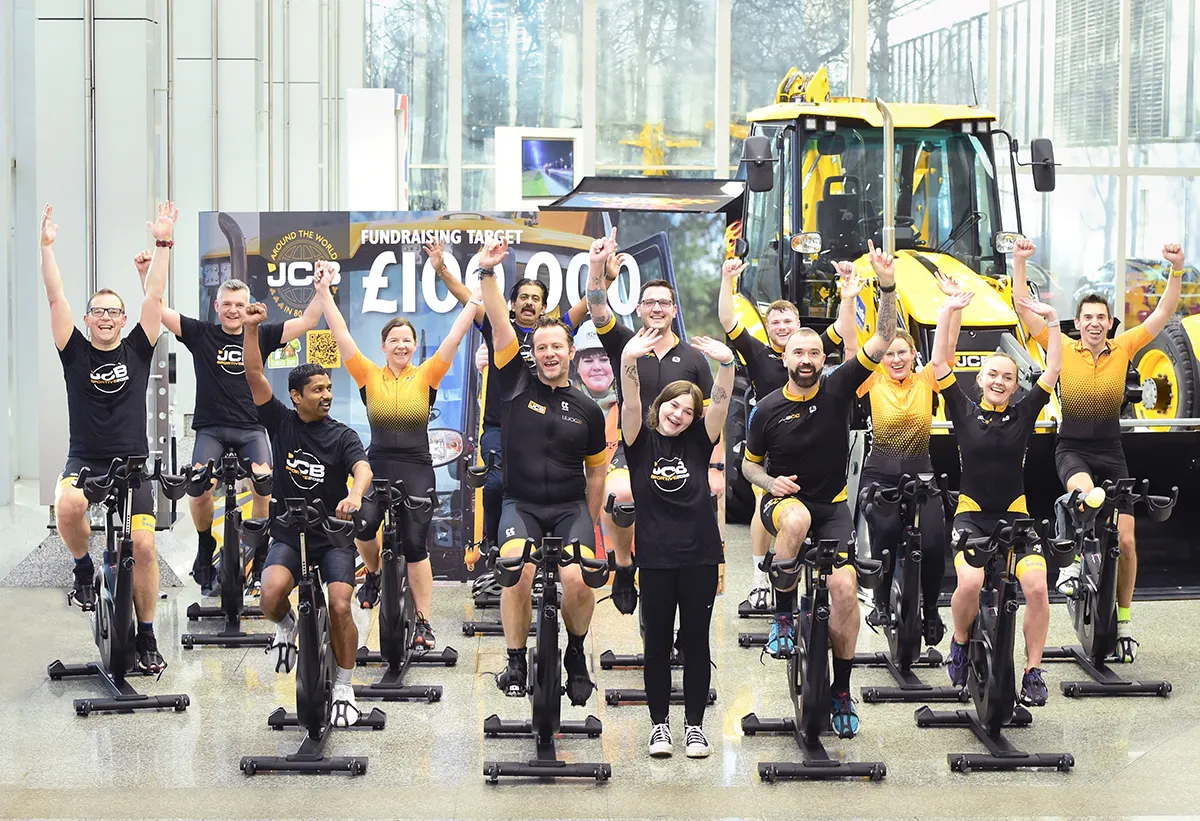 JCB Cyclists Embark on Global 80-Day Cycling Challenge