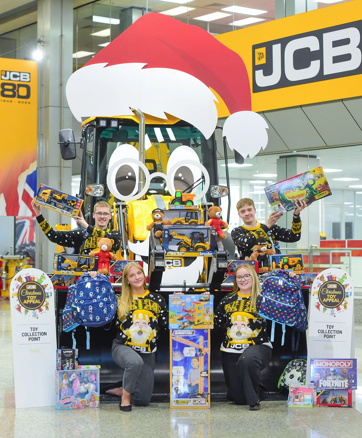JCB Kicks Off Annual Christmas Toy Appeal