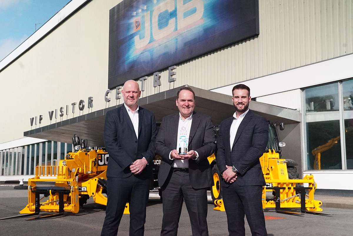 JCB Wins Major Industry Accolade For Machine Safety Aid