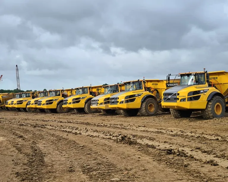 Jones Bros A40G ADTs fitted with the FuelActive clean fuel delivery system