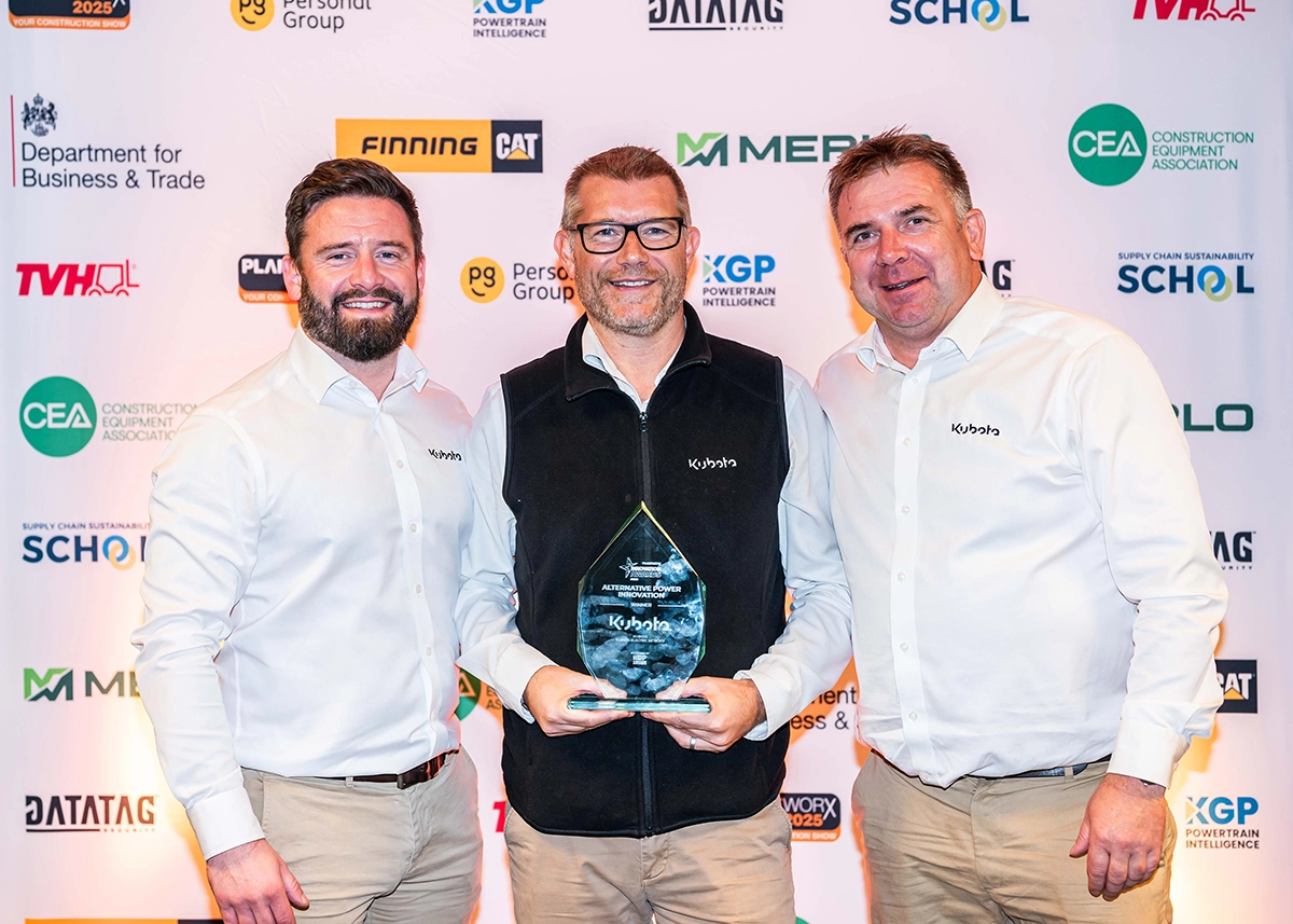 Kubota Electrifies PlantWorx Innovation Awards