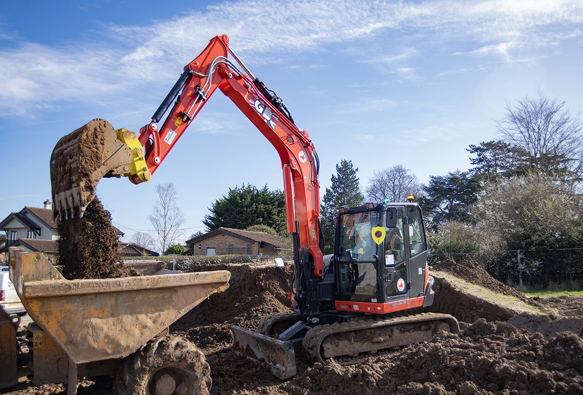 Kubota KX085-5 Is The Digger Of Choice For GB