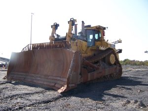 2008 CAT D11T Crawler Tractor used front view