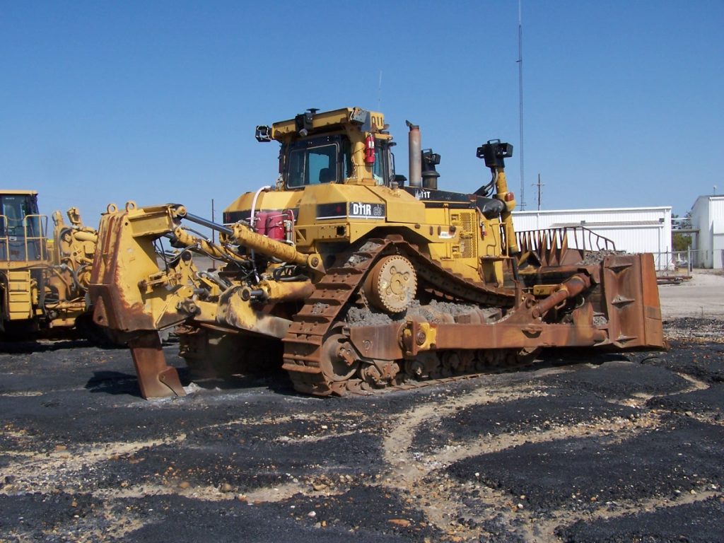 2008 CAT D11T Crawler Tractor right rear view
