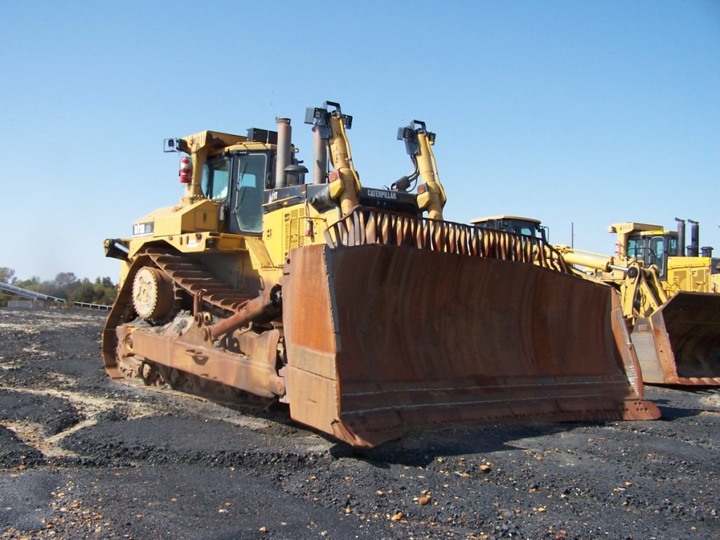 2008 CAT D11T Crawler Tractor front view