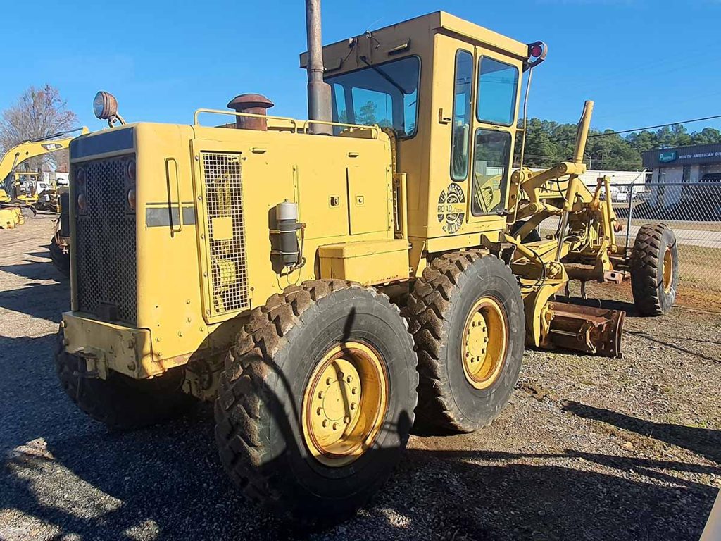 1987 CAT 140G Motor Grader used rear view